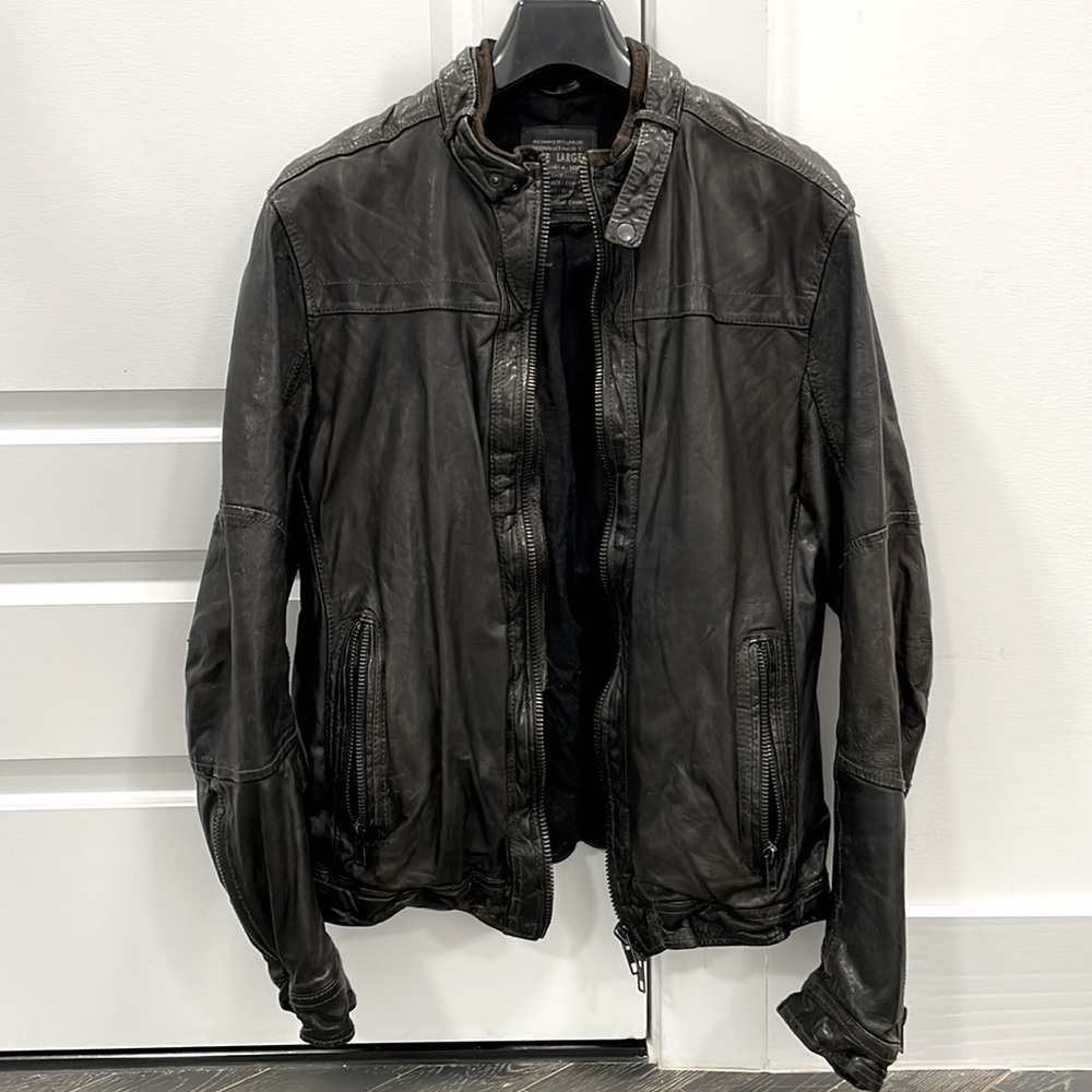 AllSaints Men’s Leather Jacket
